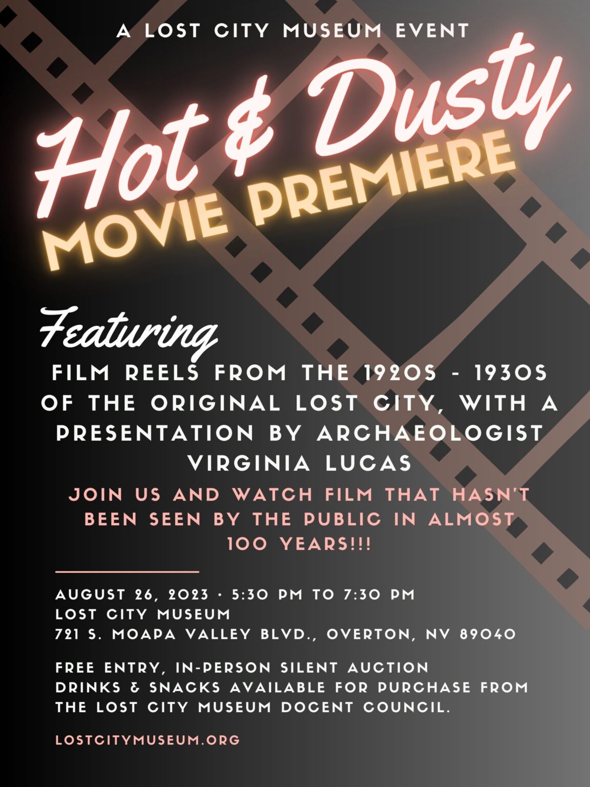 Hot & Dusty Movie Premiere | Lost City Museum